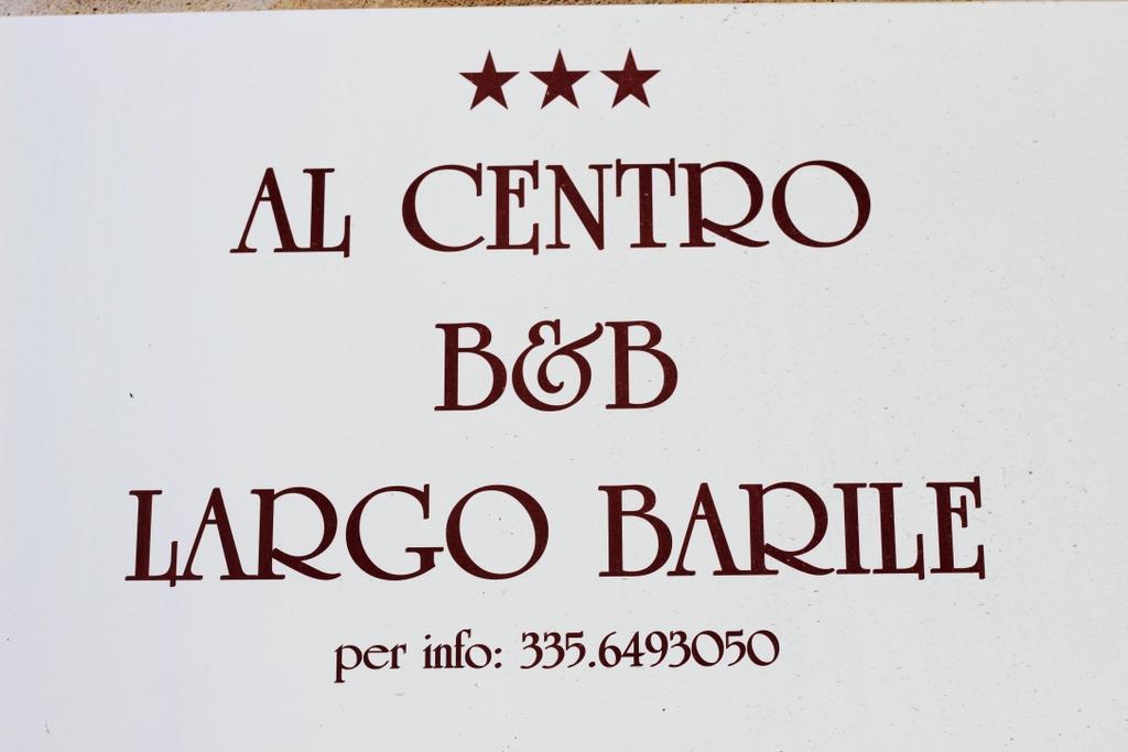 B&B Largo Barile Caltanissetta Kültér fotó